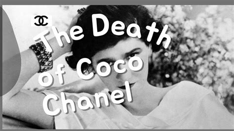 coco chanel coco|Coco Chanel cause of death.